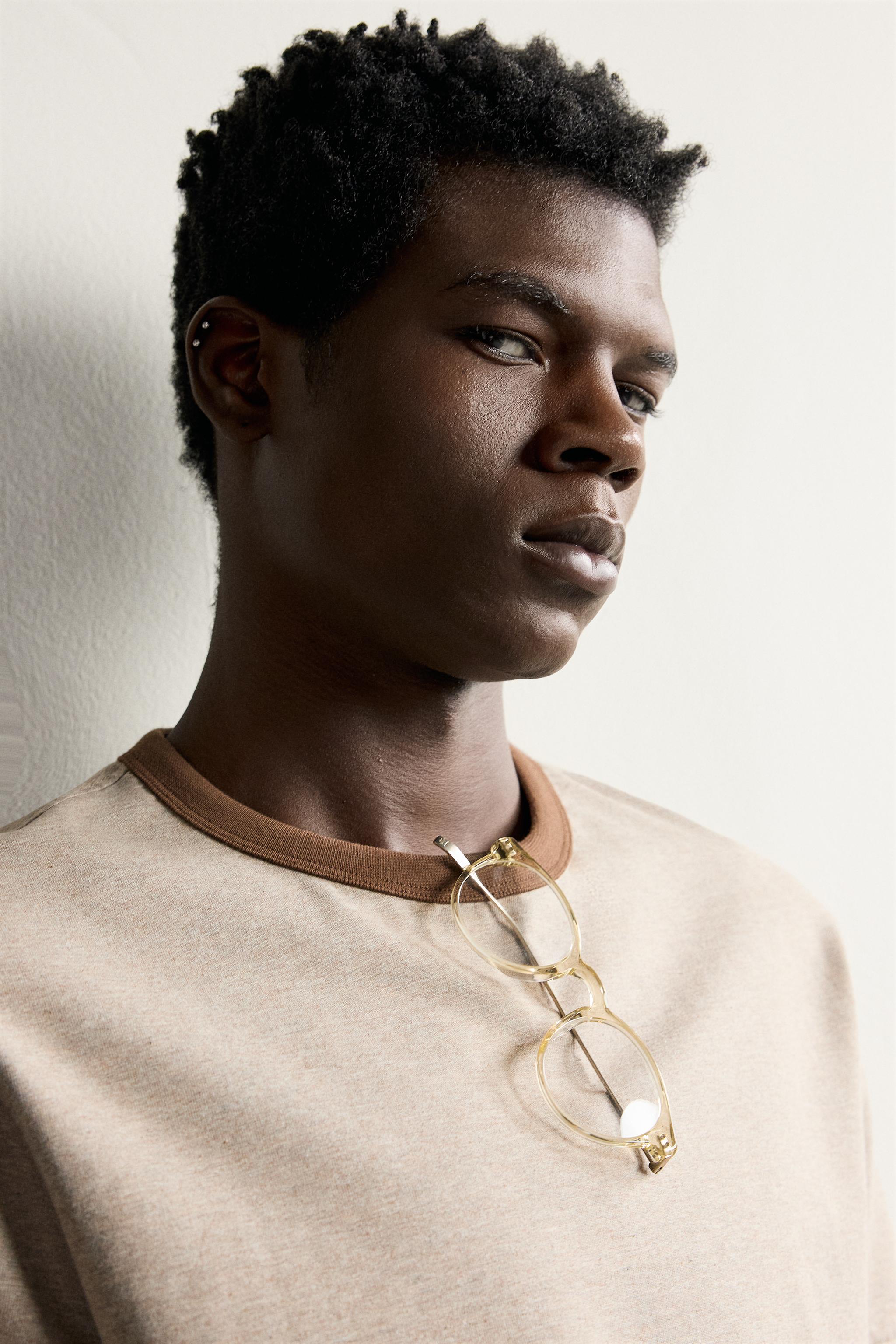 T-SHIRT REGULAR FIT CONTRASTE